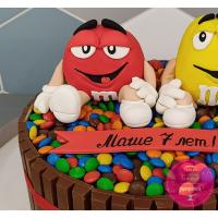 Торт Детский M&M’s 3